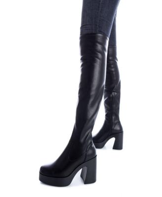 Women's Over the Knee High Heel Boots