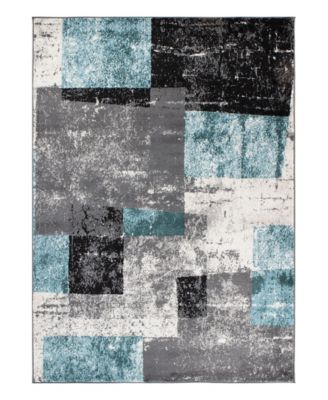 Main Street Rugs County 380 Area Rug In Blue