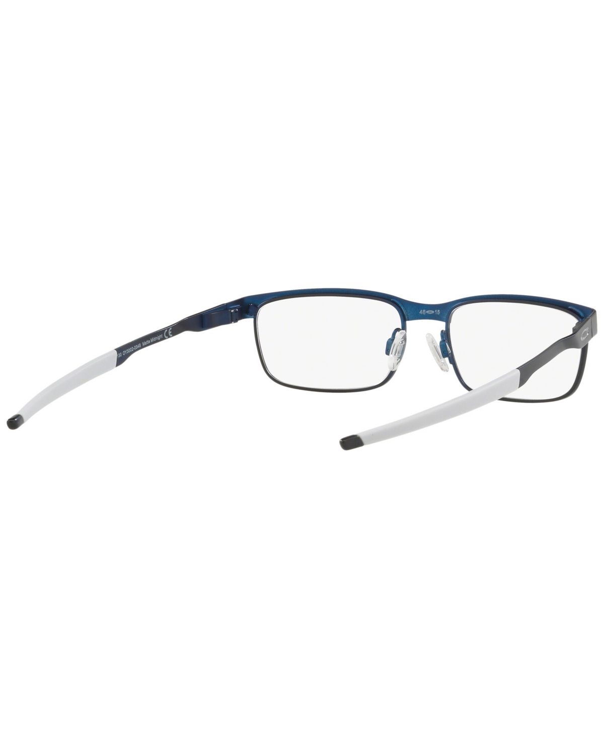 Oakley Jr Child Steel Plate Xs Youth Fit Eyeglasses, Oy3002 In Matte Midnight
