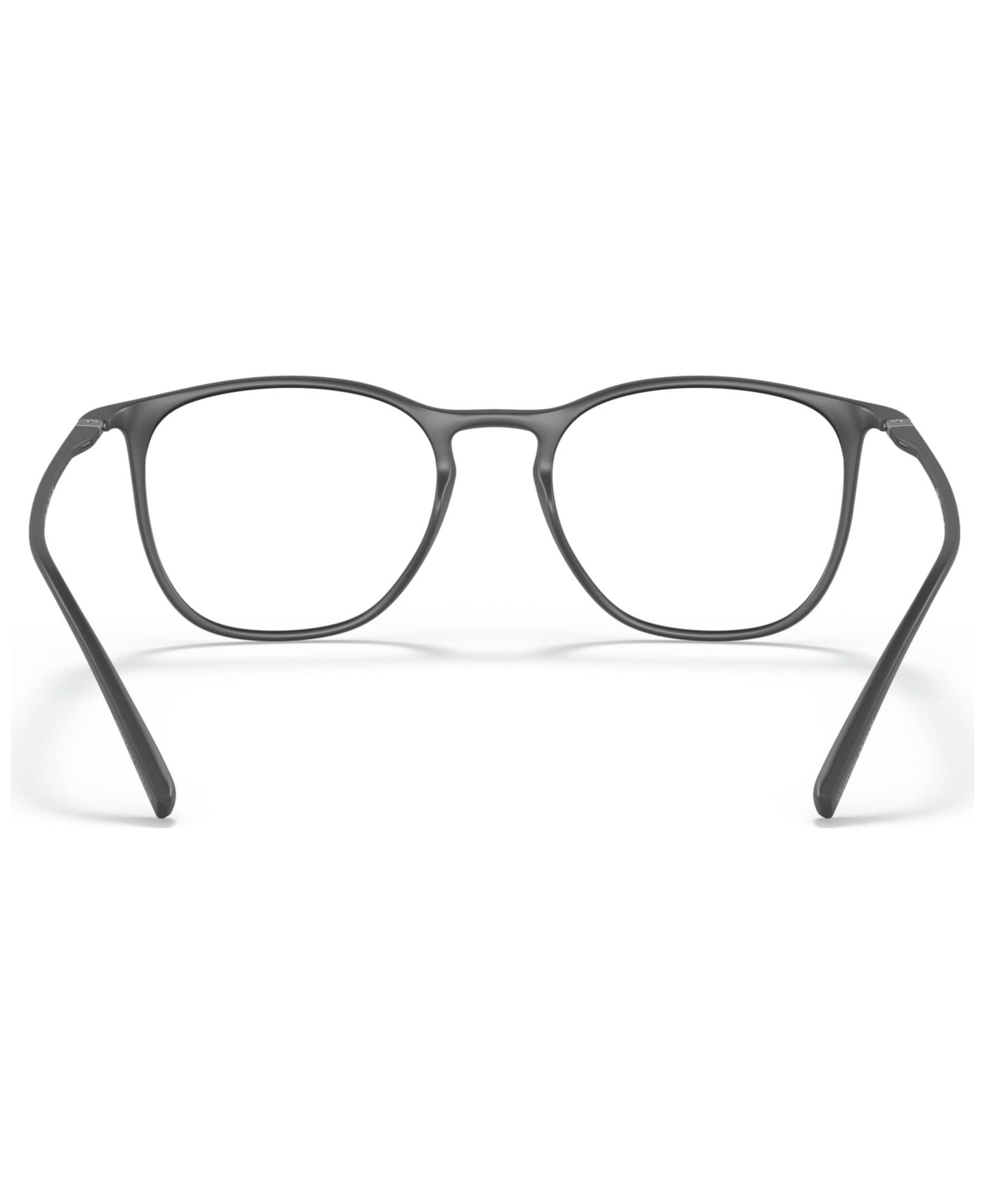 Мужские очки Giorgio Armani Man Square Plastic AR7202 Eyeglasses, цвет: Матовый серый — фото 3