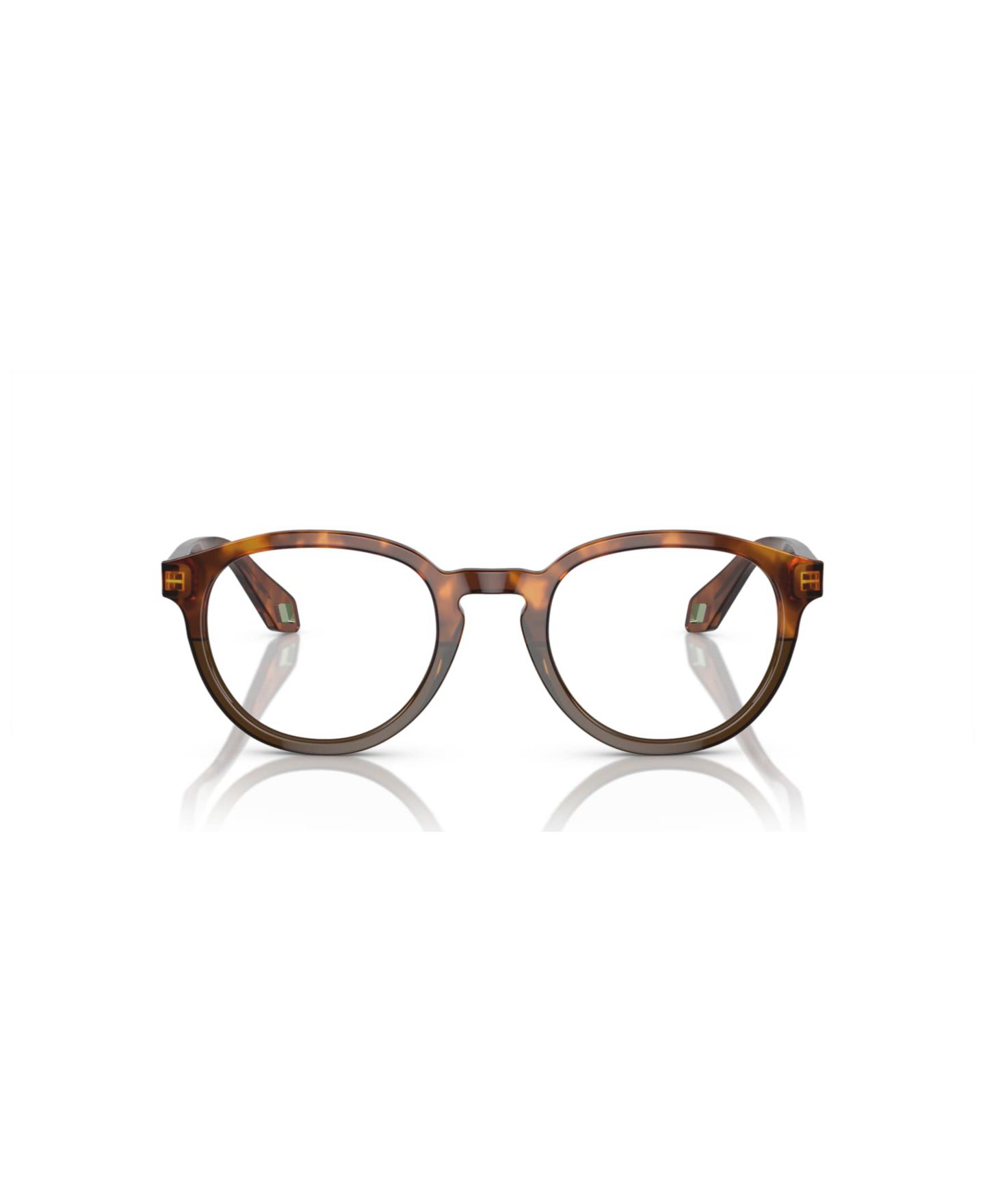 Мужские очки Giorgio Armani Man Panthos Plastic AR7248 Eyeglasses, цвет: Красный / Зелёный — фото 2