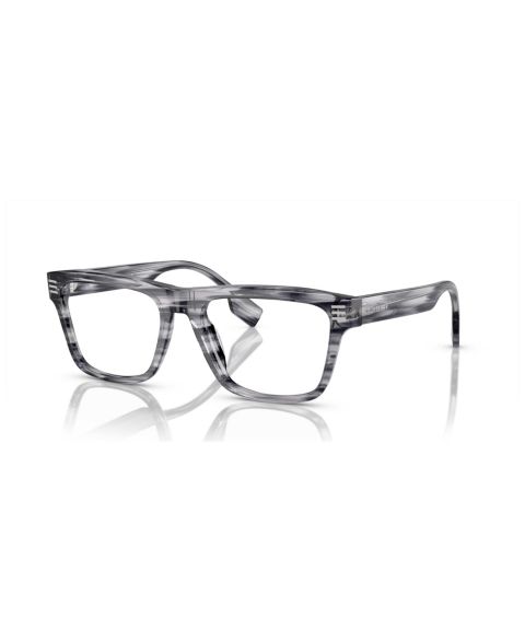 Мужские очки Burberry Man Square Plastic BE2387 Eyeglasses, цвет: Чёрный