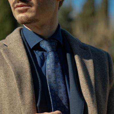 Trento - Silk Jacquard Tie for Men