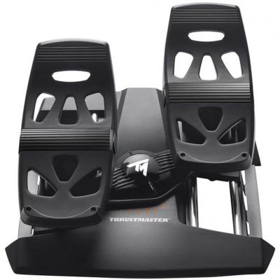 T.Flight Rudder Pedals for PC, Xbox, PlayStation 4, Black