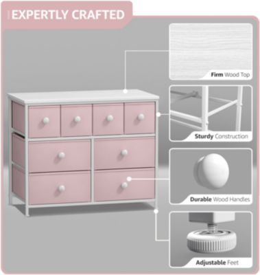 Chest Dresser with 8 Drawers