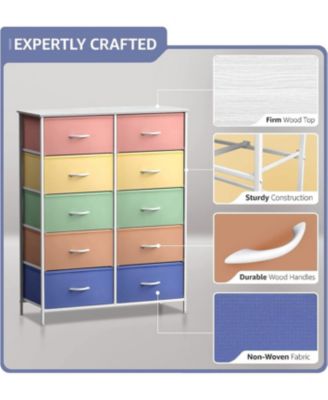 10 Drawers Storage Dresser
