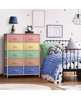 10 Drawers Storage Dresser