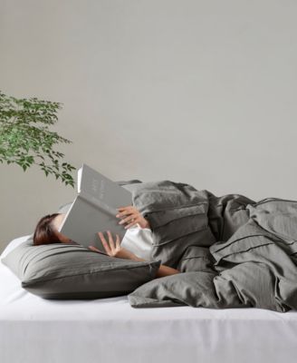 Porter Washed Pleated 3-Pc. Comforter Set, King