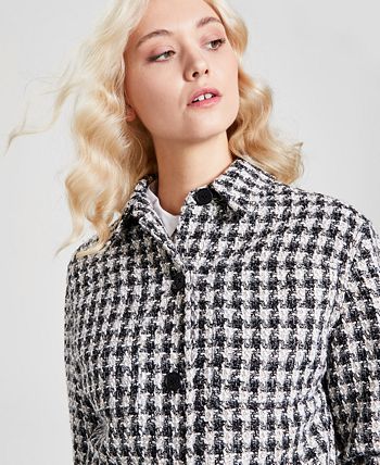 Calvin klein on sale houndstooth jacket