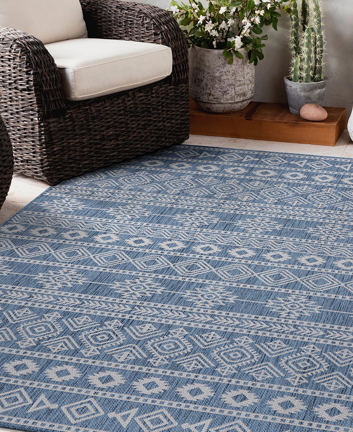 Main Street Rugs Bays Outdoor 123 Area Rug