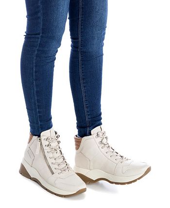 Xti - Women's Canvas Ankle Booties