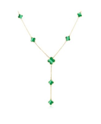 Malachite Lariat Necklace Malachite Lariat Necklace