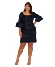 Adrianna papell clearance macys plus size