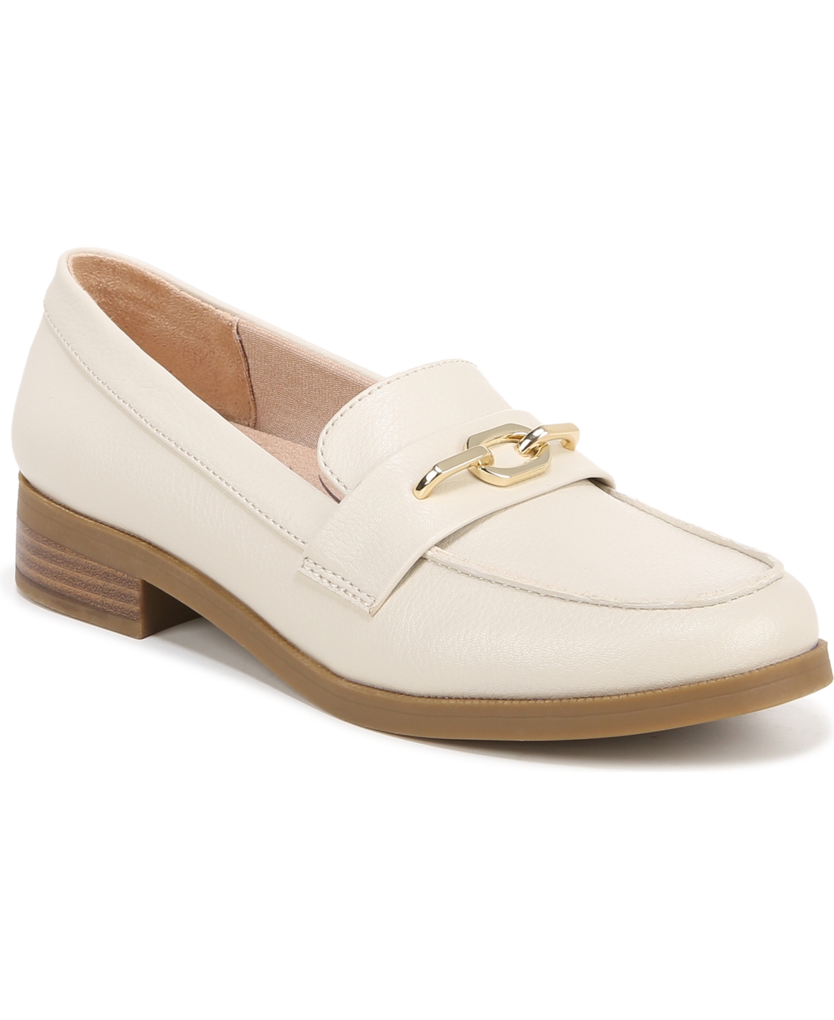 Shop Lifestride Women's Sonoma Slip On Loafers In Bone White Faux Leather
