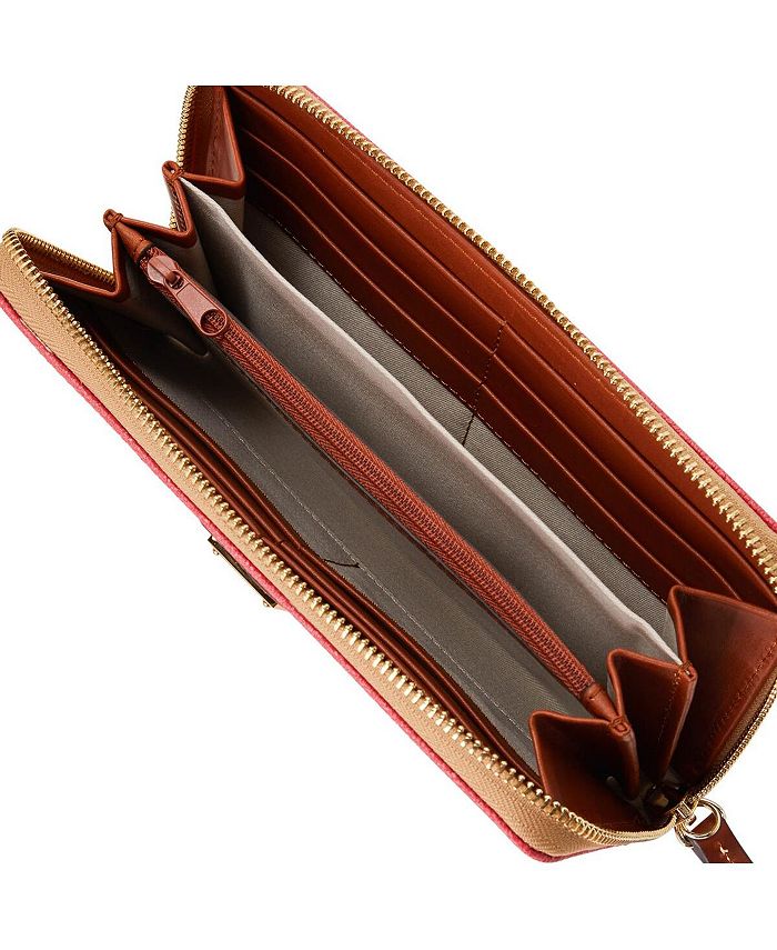 Dooney & Bourke Women's Ohio State Buckeyes Sporty Monogram Large Zip