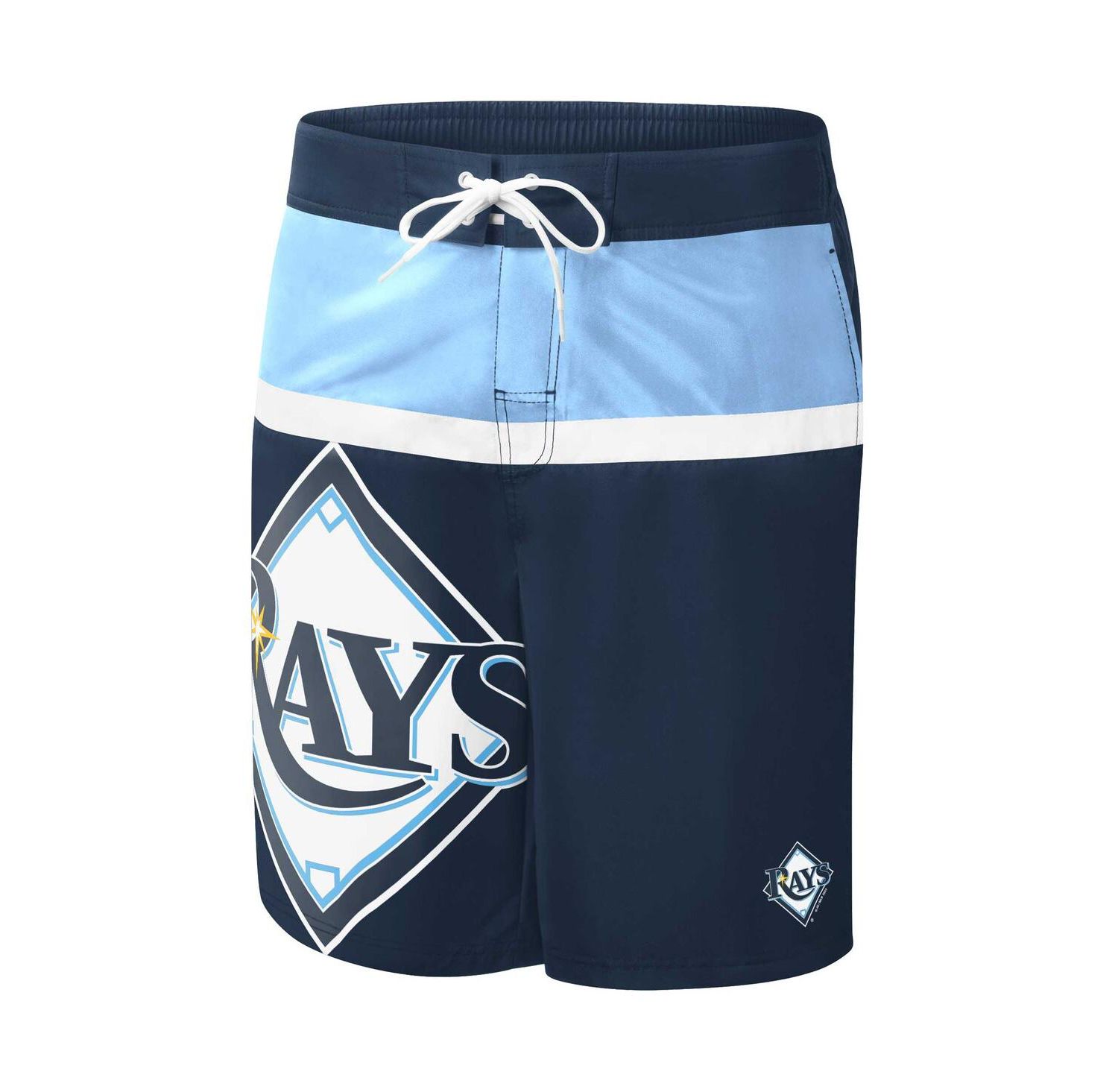 Men's Navy Tampa Bay Rays Sea Wind Swim Shorts