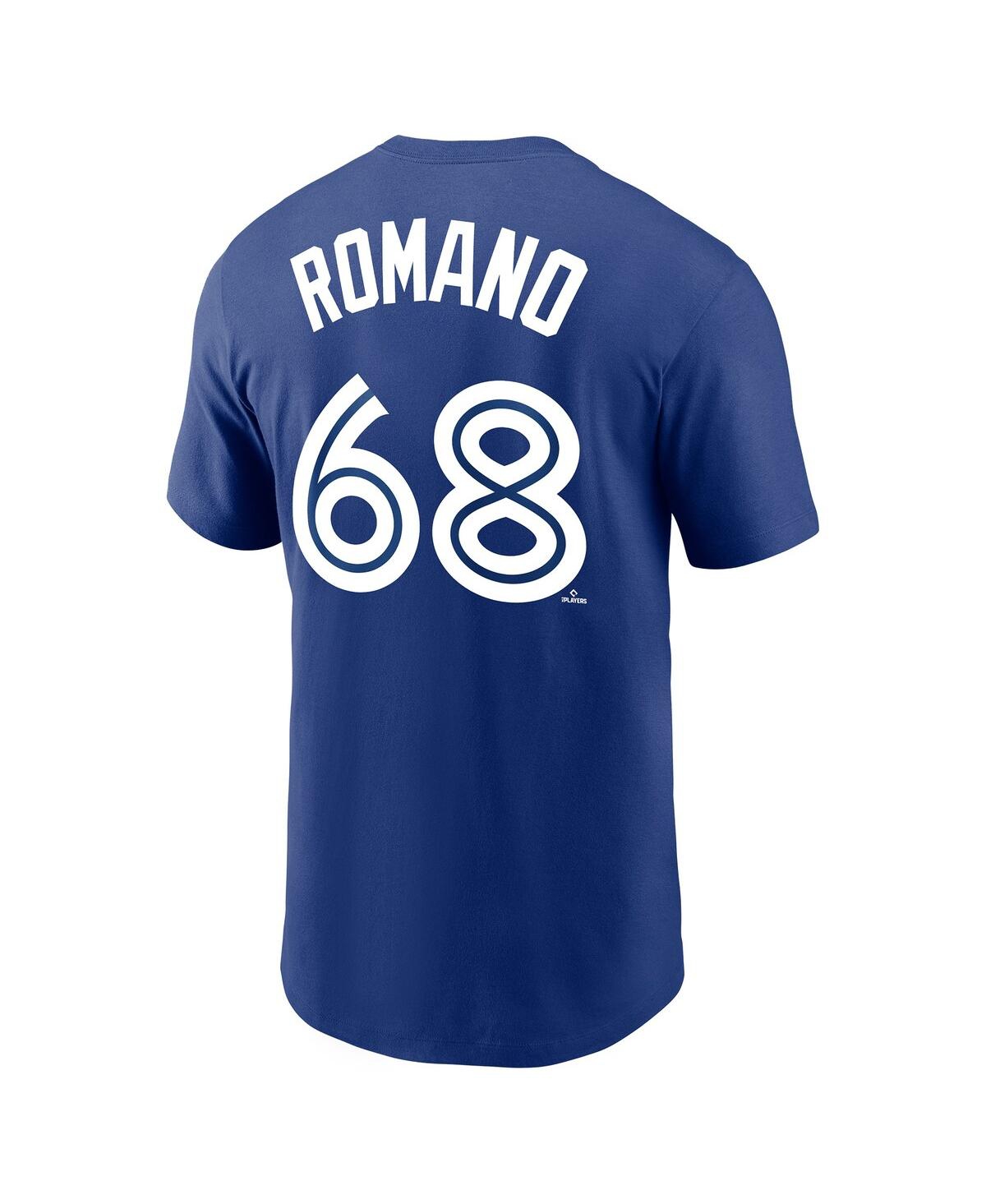 Men's Nike Jordan RomanoToronto Blue Jays Player Name and Number T-shirt - Royal