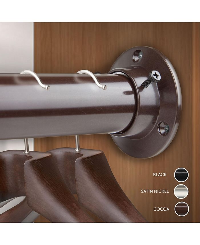 Rod Desyne 1.5" Adjustable 2848" Room Divider Rod and Socket Set Macy's