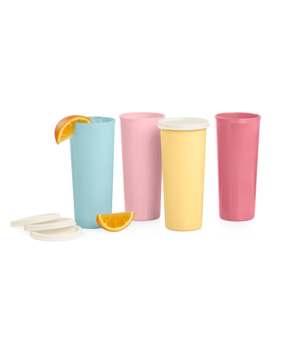 Tupperware Heritage 24 Pc Vintage Tumbler Set