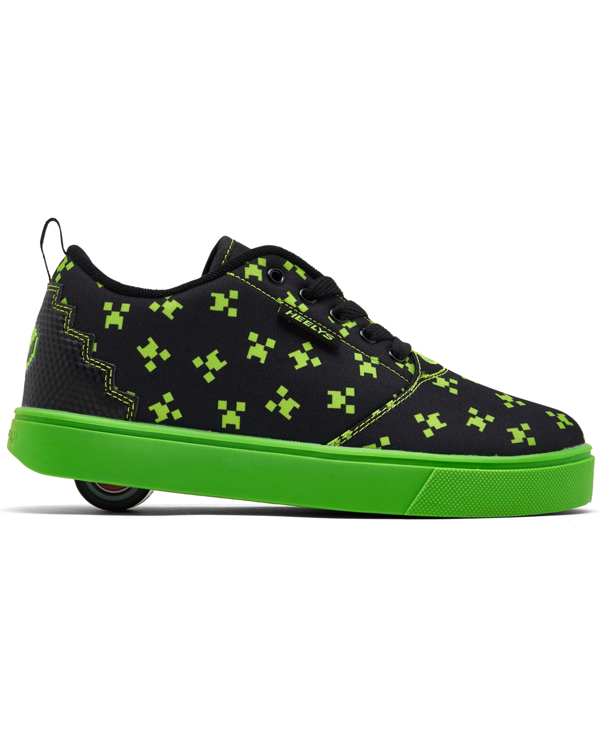 Shop Heelys Big Kids Minecraft Pro 20 Wheeled Skate Casual Sneakers From Finish Line In Black,green
