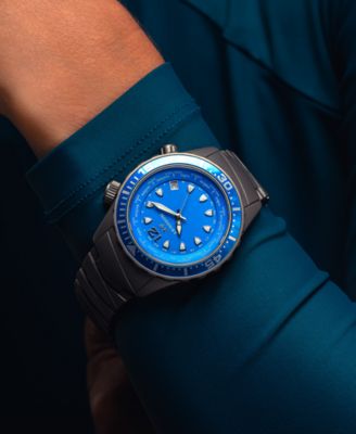 Women's Automatic Marina Divers Silver-Tone Titanium Bracelet Watch 40mm