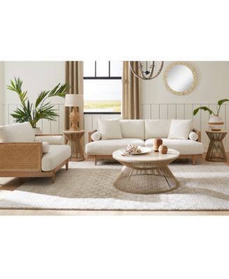 Macy's Kellsie Fabric Sofa Collection Created For Macys In Ivory