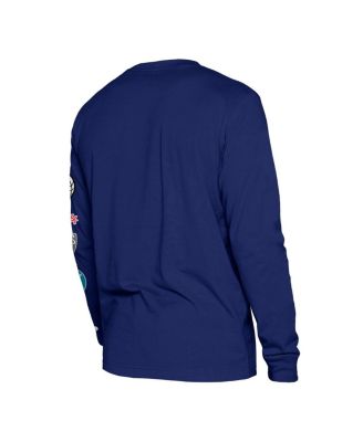 Men's Blue Brooklyn Nets 2023/24 City Edition Long Sleeve T-shirt