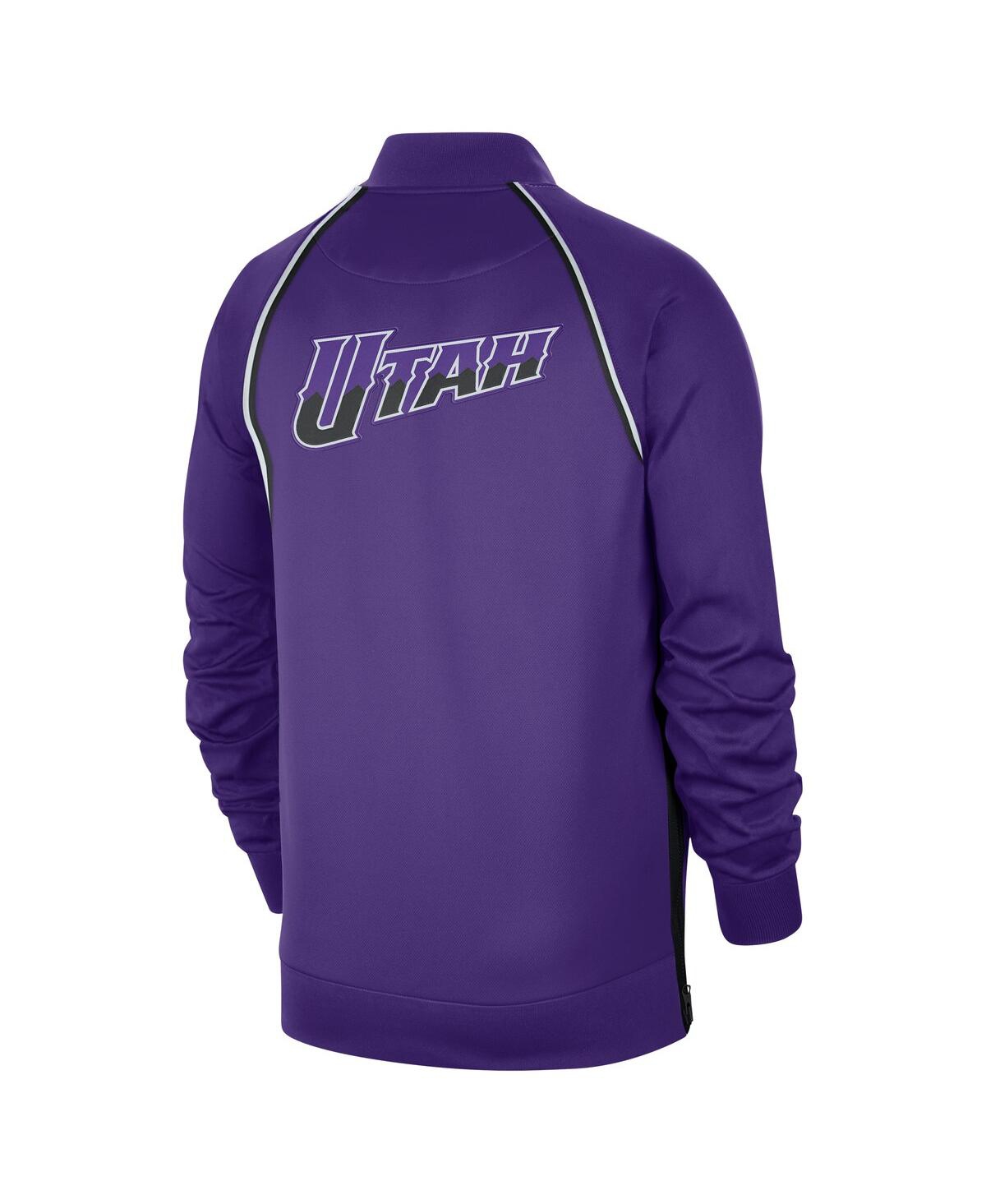 Shop Nike Men's  Purple Utah Jazz 2023/24 City Edition Authentic Showtime Performance Raglan Full-zip Jack