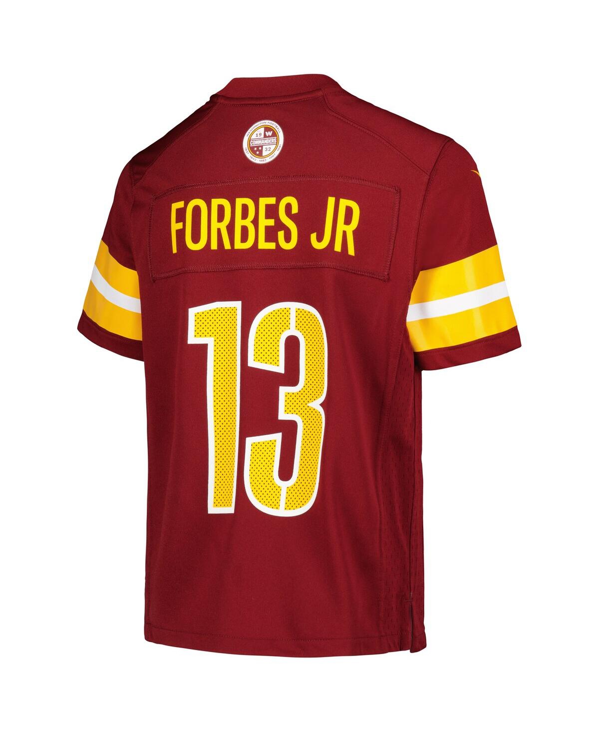 Big Boys Nike Emmanuel Forbes Jr.Washington Commanders Game Jersey - Burgundy