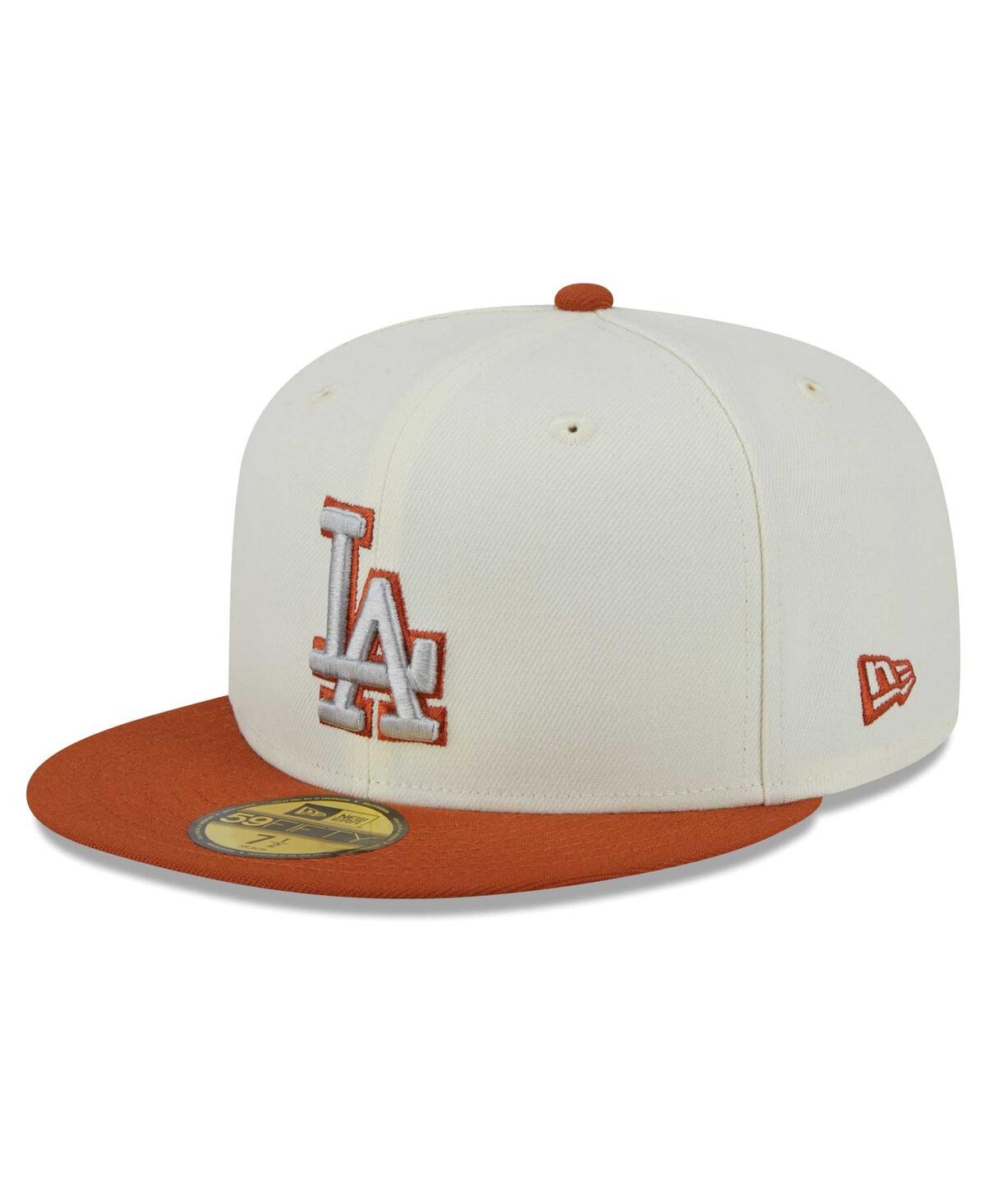 Men's New Era Orange Los Angeles Dodgers 59FIFTY Fitted Hat - Orange