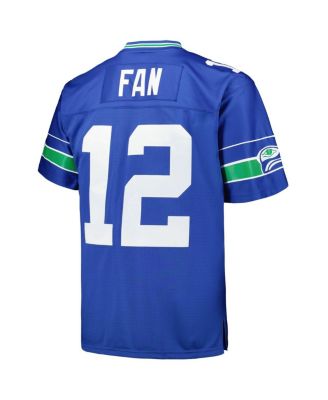 Men's 12th Fan Royal Seattle Seahawks Big & Tall Legacy Retired Player Jersey