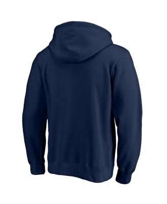 Men's Navy Chicago Cubs Heart & Soul Pullover Hoodie