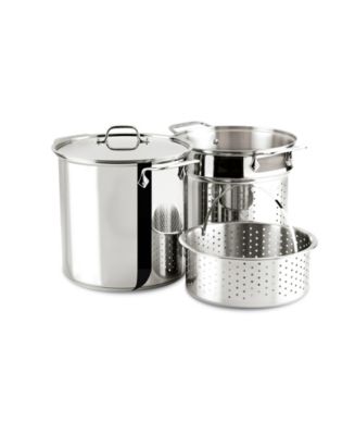 12 Qt. All Clad stainless steel stock pot - appliances - by owner - sale -  craigslist