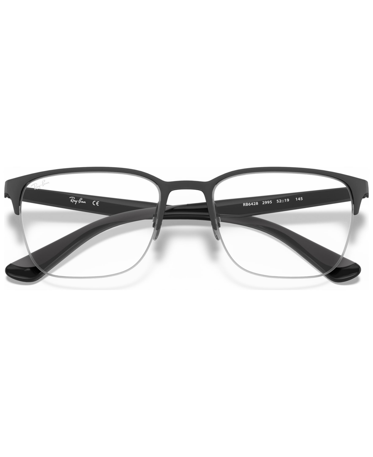 Ray Ban Unisex Eyeglasses, Rb6428 In Black