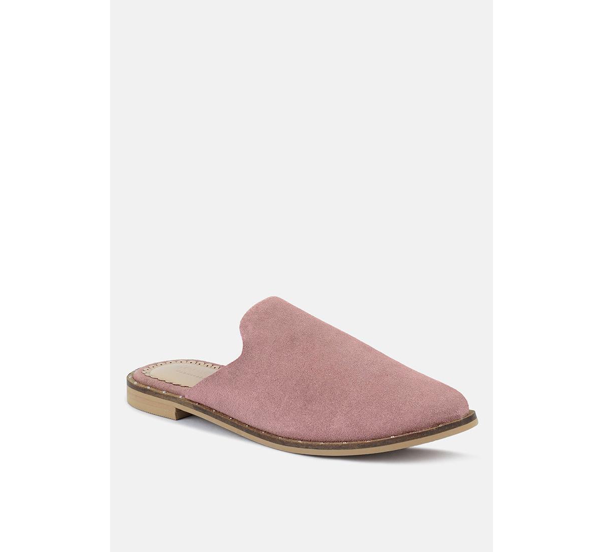 RAG & CO LIA WOMENS HANDCRAFTED CANVAS MULES