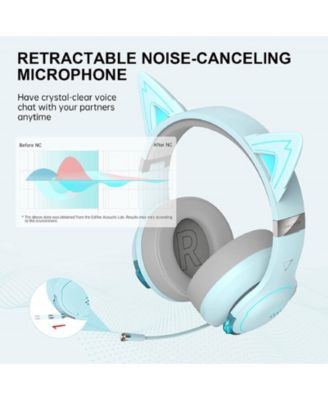 G5BT CAT Wireless Bluetooth Cat Ear Gaming Headset with Mic