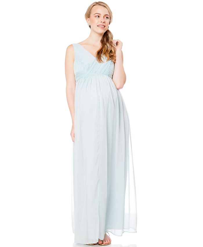 Jessica Simpson Maternity Sleeveless Maxi Dress Macy s