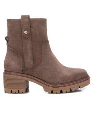 Xti - Women's Suede Ankle Booties main image 1