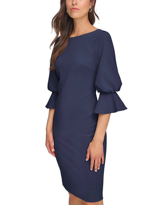 CALYSSA 3/4 SLEEVE DRESS