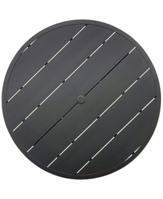 Astaire Outdoor 7-pc Dining Set (60" round table + 6 dining chairs), Created for Macy's