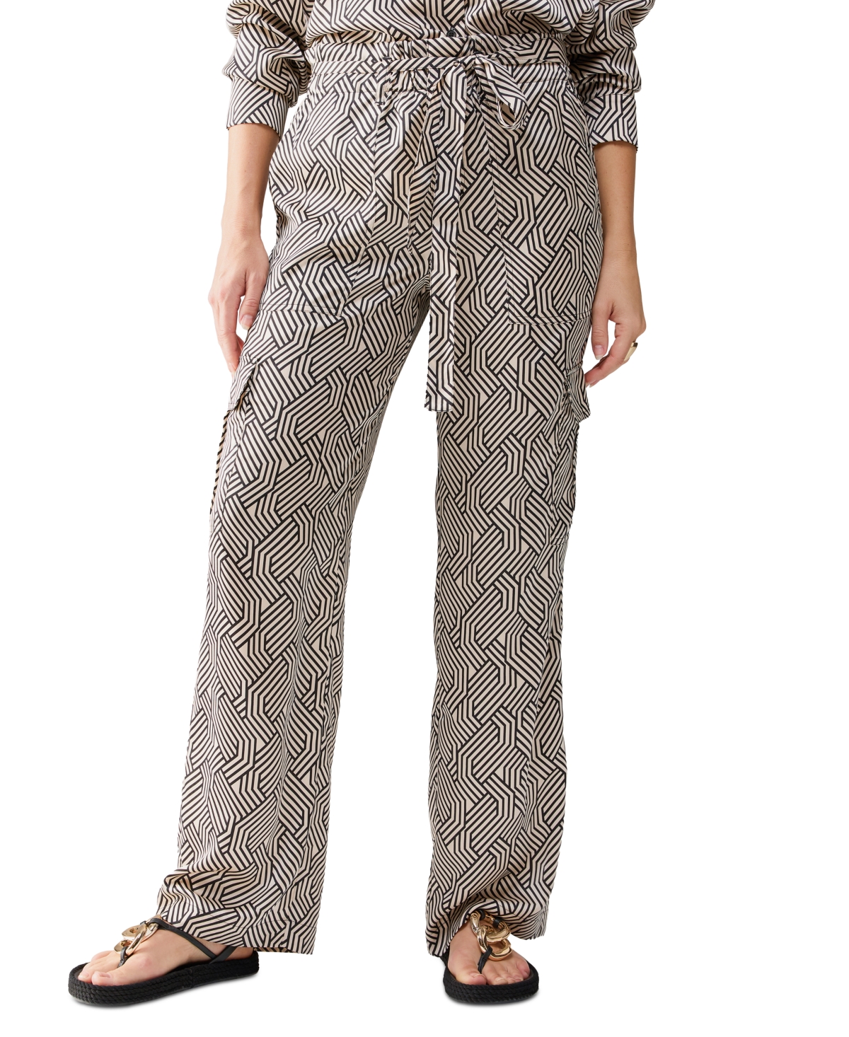 Women's All Tied Up Cargo Pants - Maze
