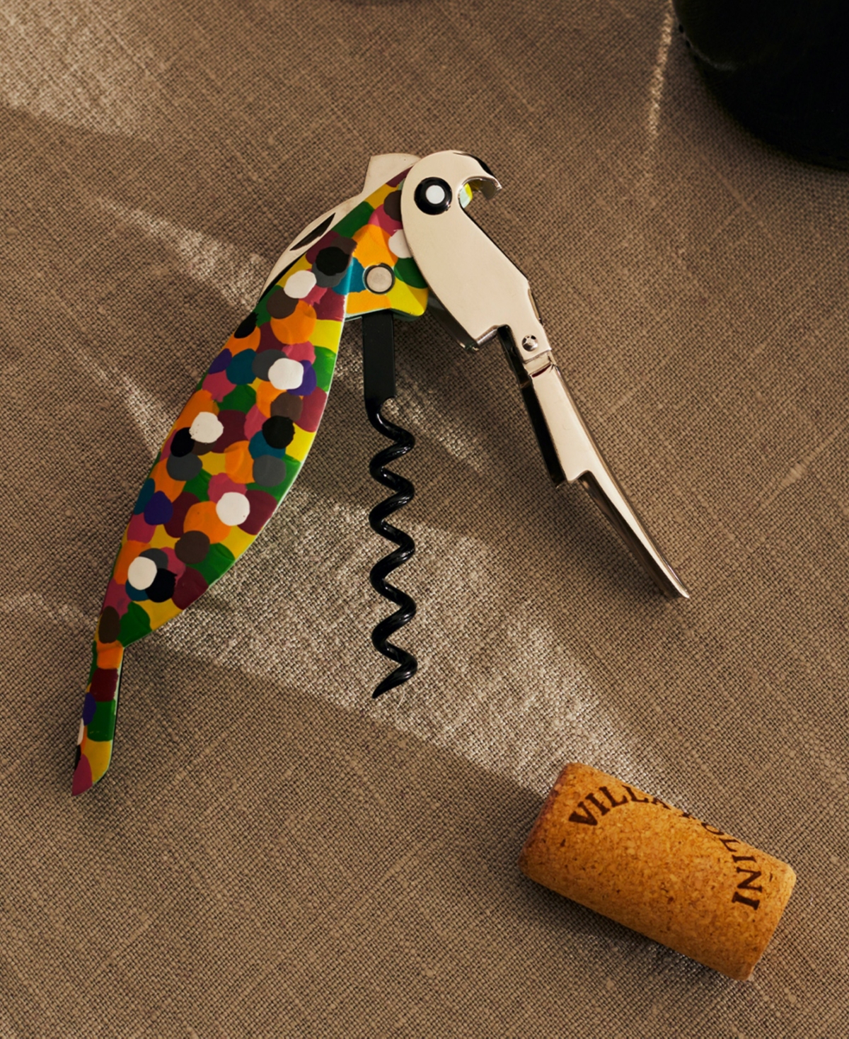 Alessi Parrot Corkscrew Proust In Multi