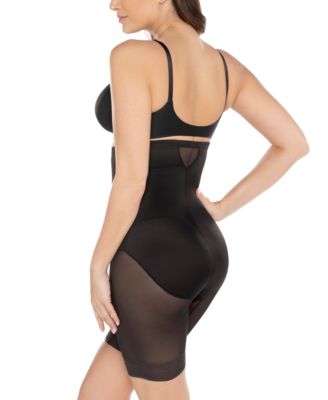 Women's  Extra Firm Tummy-Control Sheer Trim Thigh Slimmer 2789