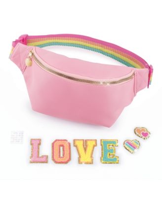 Fashion Bag with Patches - Bum Bag