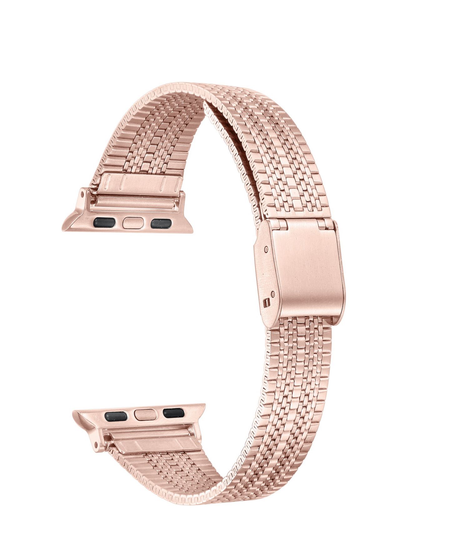 Ремешок для часов Posh Tech Unisex Eliza Stainless Steel Bicolor Band for Apple Watch Size- 38,40,41mm, цвет: Розовый золотой — фото 2