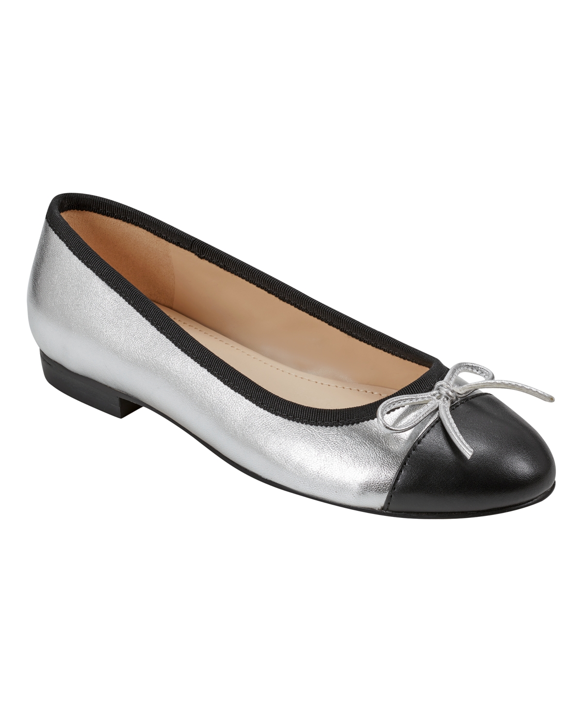 Women's Jodi Slip-On Dress Pointy Toe Ballet Flats - Silver