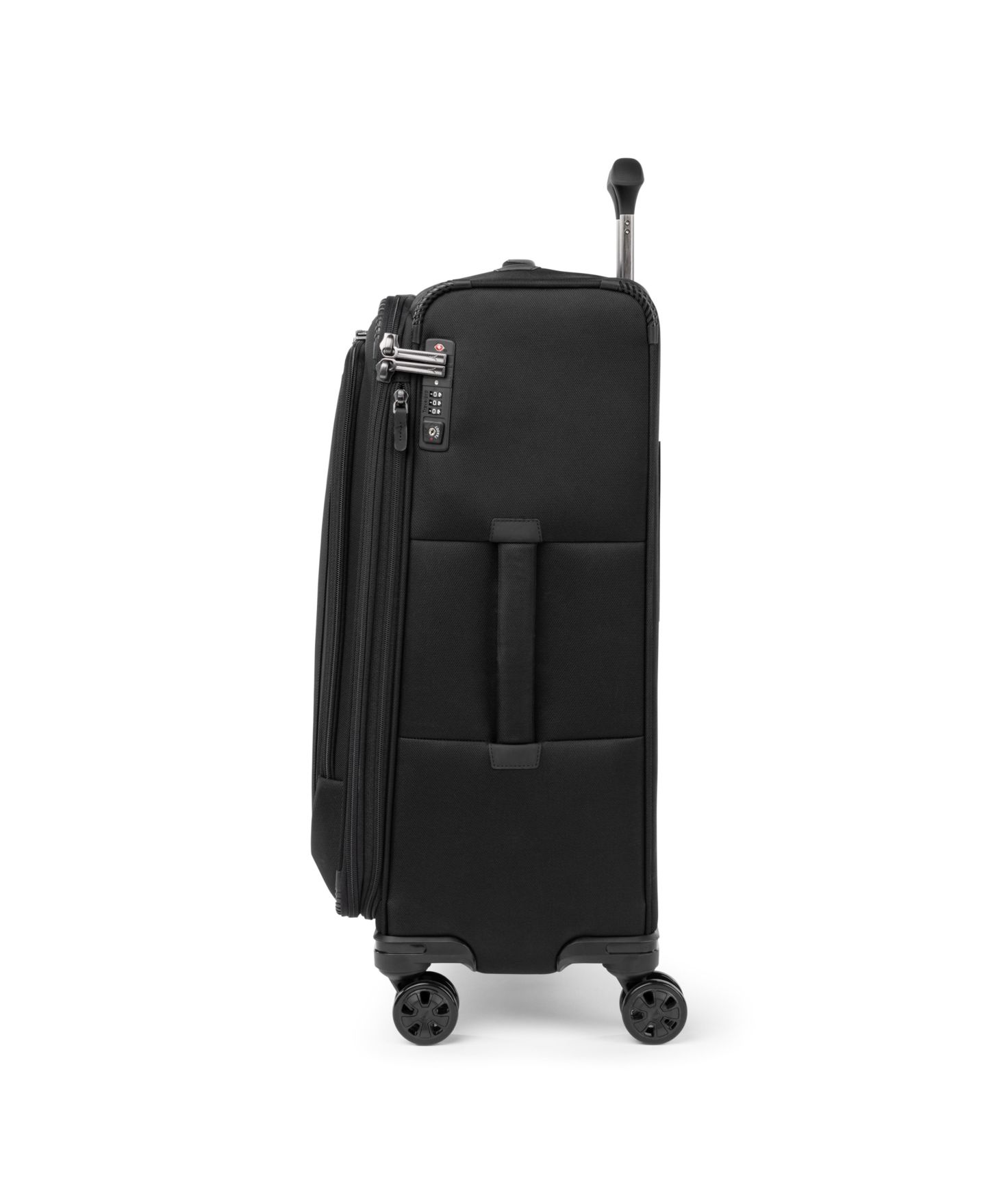 Чемодан Travelpro Crew Classic Medium Check-in Expandable Spinner, цвет: Угольно-чёрный — фото 5