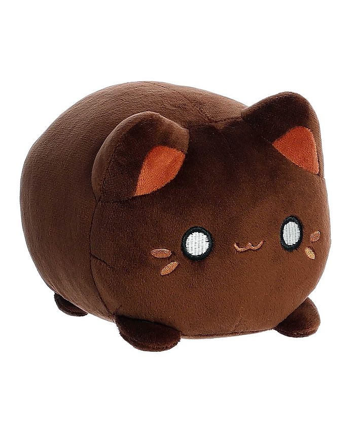 Aurora Small Kona Coffee Meowchi Tasty Peach Enchanting Plush Toy Brown 7" - Macy's