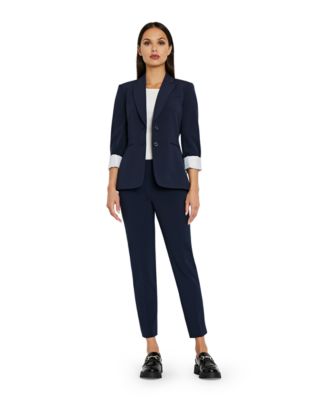 Shannon Suit Straight-Leg Pants