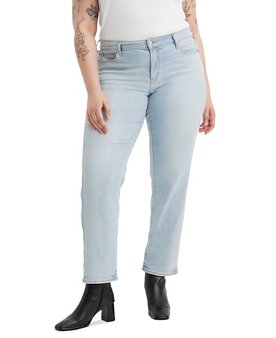 Levi's Trendy Plus Size 311 Shaping Skinny Capri Jeans - Macy's